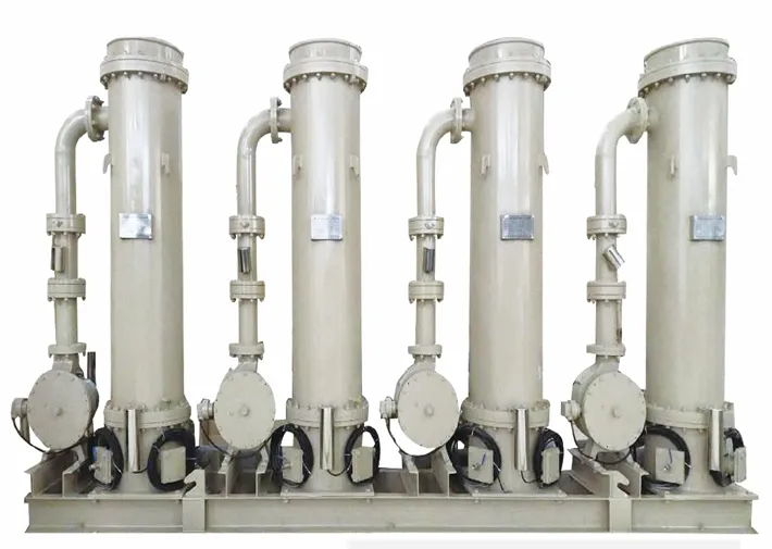 Водоохладитель типа YSF с принудительной циркуляцией масла и биметаллическими трубами-2